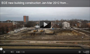 ECE new building construction from CSL